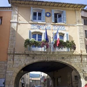 Hotel de Ville, in the old town, Fayence, Var, Provence Cote d Azur, France, Europe