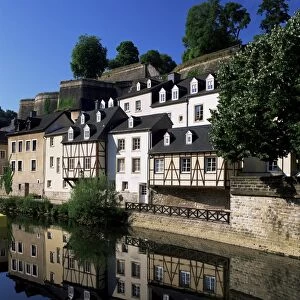 Houses along the river in the Old Town