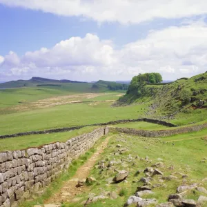 Housesteads, Hadrians Wall, Northumberland, England, UK