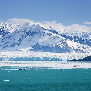 Hubbard Glacier in Yakutat Bay, Gulf of Alaska, Southeast Alaska, United States of America