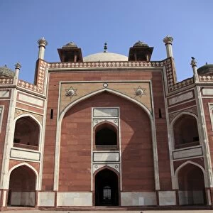 Humayuns tomb, UNESCO World Heritage Site, New Delhi, India, Asia