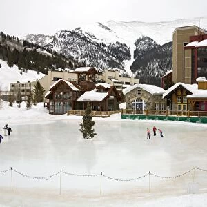 Ice Rink at Copper Mountain Ski Resort