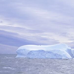 Iceberg drifting off Antarctica, Polar Regions