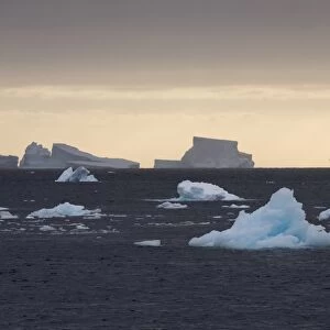 Icebergs, Lemaire Channel, Antarctica, Polar Regions