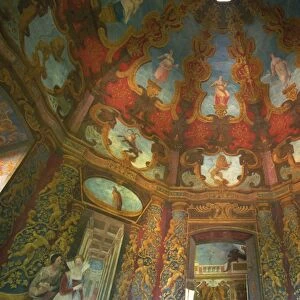 Illusionist frescoes by Donato Mascagni, Schloss Hellbrunn, near Salzburg