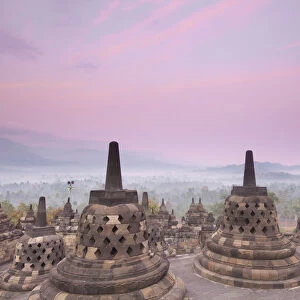 Indonesia, Java, Magelang, Borobudur Temple
