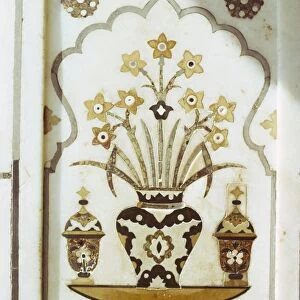 Detail of inlay work