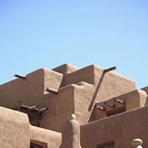 Inn at Loretto, Pueblo architecture, Santa Fe, New Mexico, United States of America