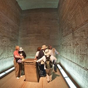 Interior of the Temple of Philae, near Aswan, Egypt, North Africa, AFrica