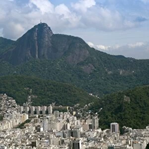 Ipanema and Corcovado, Rio de Janeiro, Brazil, South America