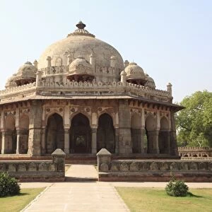Isa Khan Niyazi Tomb, part of the Humayuns Tomb Complex, Delhi, India, Asia