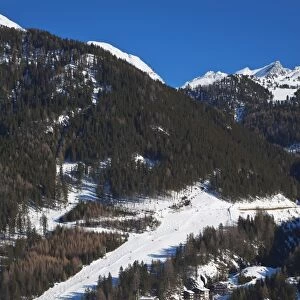 Ischgl in winter, Tirol, Austrian Alps, Austria, Europe