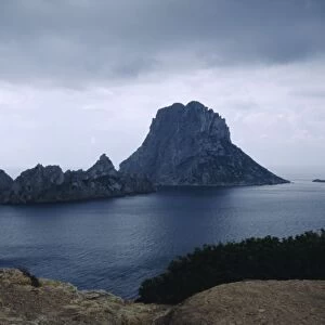 The island of Vedra off the coast of Ibiza
