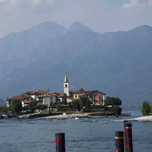 Isola dei Pescatori, from Isola Bella, Borromean Islands, Lake Maggiore, Piedmont