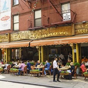 Italian restaurant in Little Italy, Manhattan, New York City, United States of America