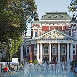 Ivan Vazov National Theatre, Sofia, Bulgaria, Europe