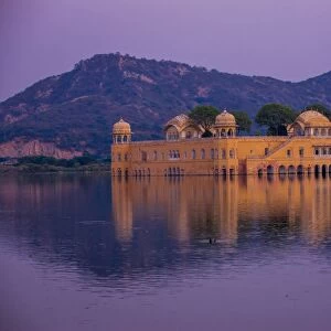 Jal Mahal Floating Lake Palace, Jaipur, Rajasthan, India, Asia