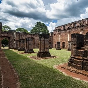 Jesuit Mission of Jesus de Tavarangue, UNESCO World Heritage Site, Paraguay, South America