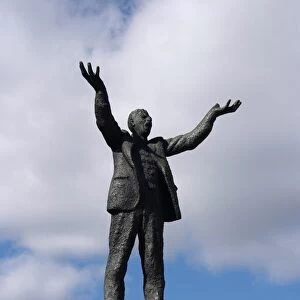 Jim Larkin Monument, O Connell Street, Dublin, Republic of Ireland, Europe