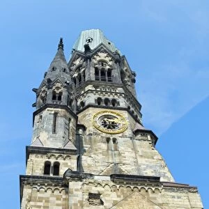 Kaiser Wilhelm Gedaechtnis Church, Charlottenburg, Berlin, Brandenburg, Germany, Europe