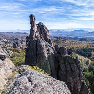 Kaleto Rock Fortress, overlook over the rock formations, Belogradchik, Bulgaria