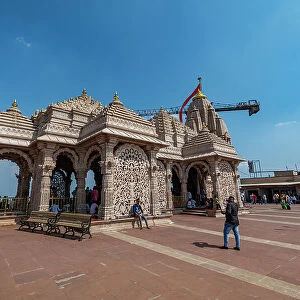 Kalika Shakti Peeth Pavagadh Temple, Champaner-Pavagadh Archaeological Park, UNESCO World Heritage Site, Gujarat, India, Asia