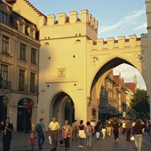 Karls Gate (Tor), Munich, Bavaria, Germany, Europe