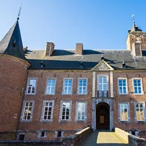 Kasteel Alden Biesen castle, Bilzen, Limburg, Vlaanderen (Flanders), Belgium, Europe