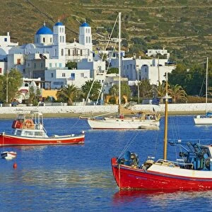 Katapola port, Amorgos, Cyclades, Aegean, Greek Islands, Greece, Europe