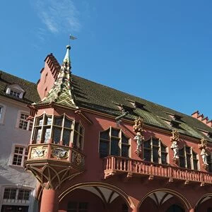 Kaufhaus in Munsterplatz, Freiburg, Baden-Wurttemberg, Germany, Europe