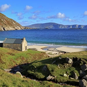 Keem Beach on Achill Island, County Mayo, Connaught (Connacht), Republic of Ireland, Europe