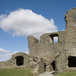 Kendal Castle ruins, Kendal, Cumbria, England, United Kingdom, Europe