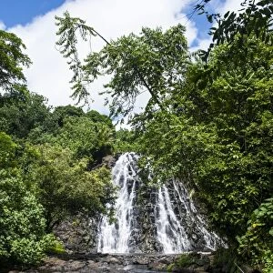 Kepirohi waterfall, Pohnpei (Ponape), Federated States of Micronesia, Caroline Islands, Central Pacific, Pacific