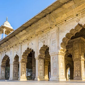 Khas Mahal in the Red Fort, UNESCO World Heritage Site, Old Delhi, India, Asia