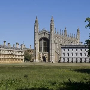 KIngs College, taken from the Backs, Cambridge, Cambridgeshire, England