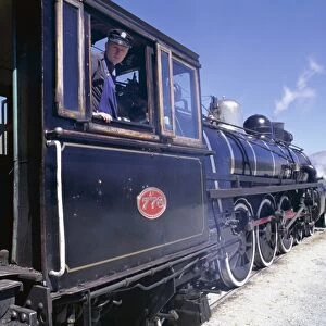 The Kingston Flyer steam train