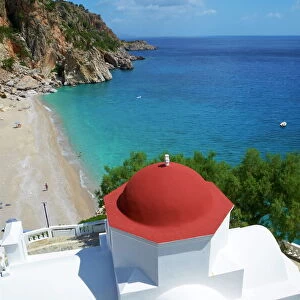 Kira Panagia beach, Karpathos, Dodecanese, Greek Islands, Greece, Europe