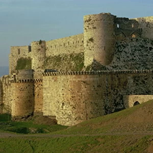Krak des Chevaliers, UNESCO World Heritage Site, Syria, Middle East