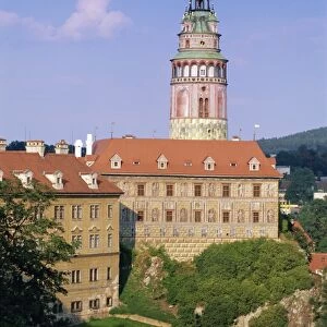 Krumlov Castle, Cesky Krumlov, South Bohemia, Czech Republic, Europe
