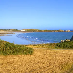 L Ancresse Bay, Guernsey, Channel Islands, United Kingdom, Europe