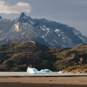 Lago Grey, Torres del Paine National Park, Patagonia, Chile, South America