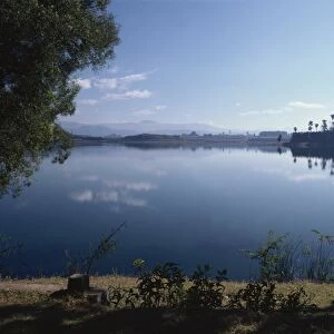 Lake Andraikiba, near Antsirabe, Madagascar, Africa