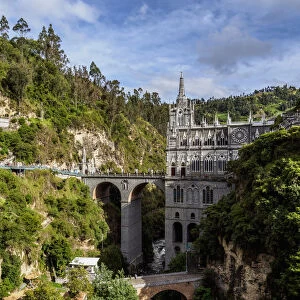 Las Lajas Sanctuary, Narino Departmant, Colombia