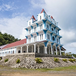 Lausikula church, Wallis, Wallis and Futuna, South Pacific, Pacific