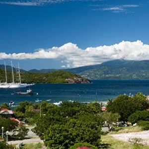 Le Bourg, Iles des Saintes, Terre de Haut, Guadeloupe, West Indies, French Caribbean, France, Central America
