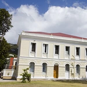 Legislature Building in Charlotte Amalie, St. Thomas Island, U. S. Virgin Islands, West Indies, Caribbean, Central America