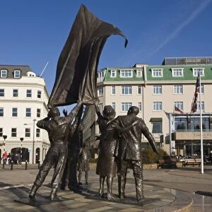 Liberation Monument, St. Helier, Jersey, Channel Islands, United Kingdom, Europe