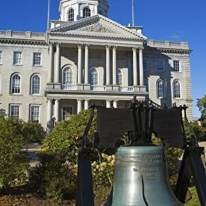 Liberty Bell at the State Capitol, Concord, New Hampshire, New England