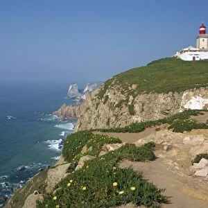 Lighthouse and coast at Cabo da Roca