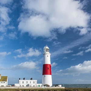 Lighthouse at Portland Bill, Isle of Portland, Dorset, England, United Kingdom, Europe